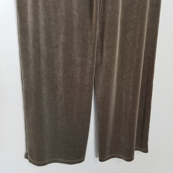 Citiknits Women Cardigan Pants 2 Ps Set Sz M Petite Open Front Stretch Abstract - Picture 15 of 16